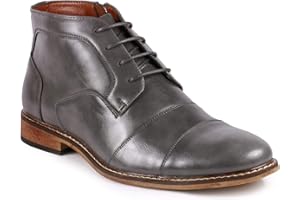 Metrocharm MC147 Men's Cap Toe Formal Dress Casual Oxford Ankle Boot