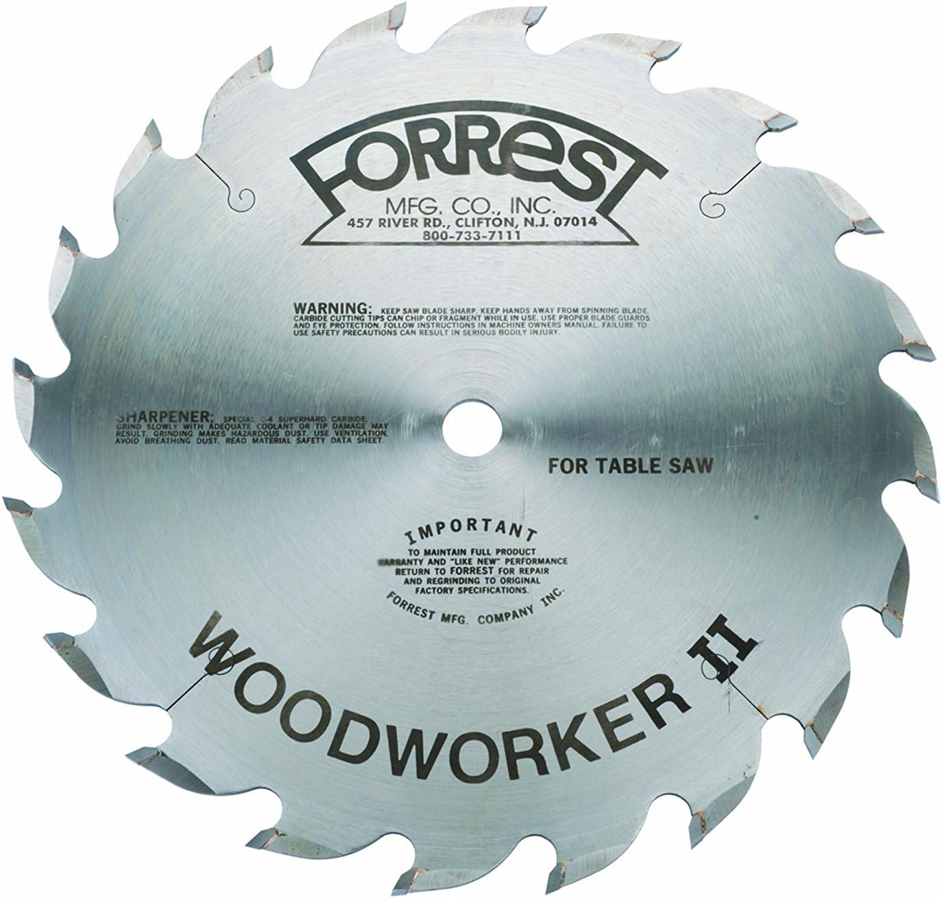 Best forrest 10 inch table saw blade
