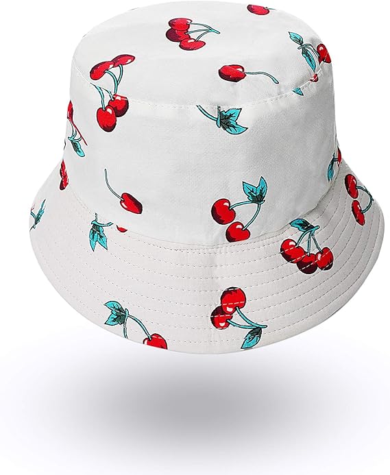 FruitBucket Hat ReversibleFisherman Cap Packable Summer Sun
