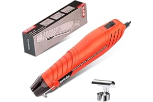 LDK Mini Heat Gun, 482℉&662℉ (250℃-350℃) Fast Heat Handheld Hot Air Gun Tool with Reflector Nozzle and 5.8Ft Long Cable for Craft Embossing, Shrink Wrapping and Drying Paint