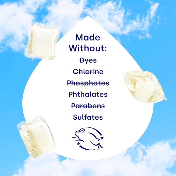 DROPPS ODOR & STAIN BIOBASED POWER LAUNDRY DETERGENT PODS, CRISP BREEZE HE COMPATIBLE LAUNDRY PODS FOR FRESH CLOTHES – LAUNDRY SOAP SUPPLIES & RECYCLABLE PAPERBOARD PACKAGING
