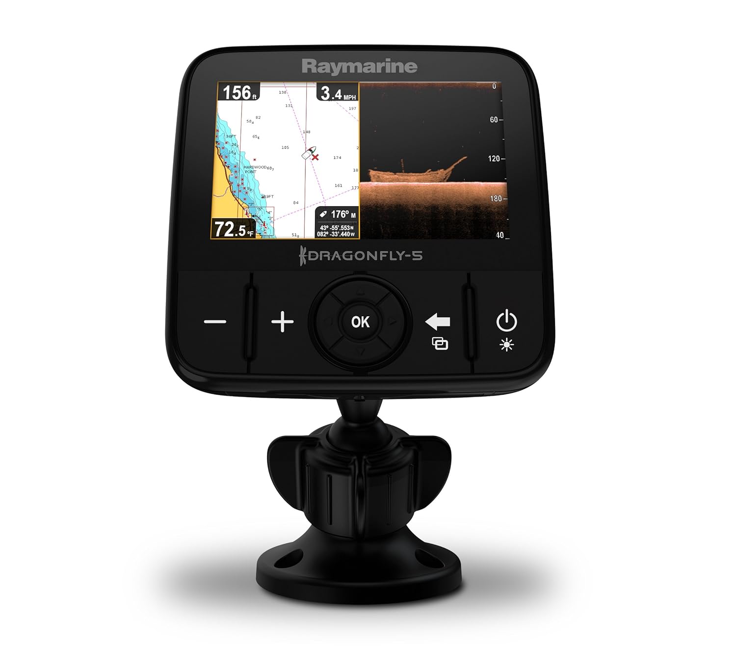 Raymarine Dragonfly Pro Chirp Fish Finder with Built in GPS and WiFi