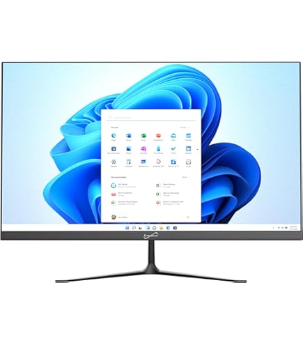 Amazon.com: All-in-One Desktop Computer Alder Lake N95 27 inch All