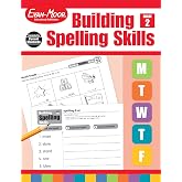 Evan-Moor Building Spelling Skills, Grade 2 - Homeschooling &amp; Classroom Resource Workbook, Reproducible Worksheets, Teaching Edition, Spelling Strategies, Reading and Writing Skills