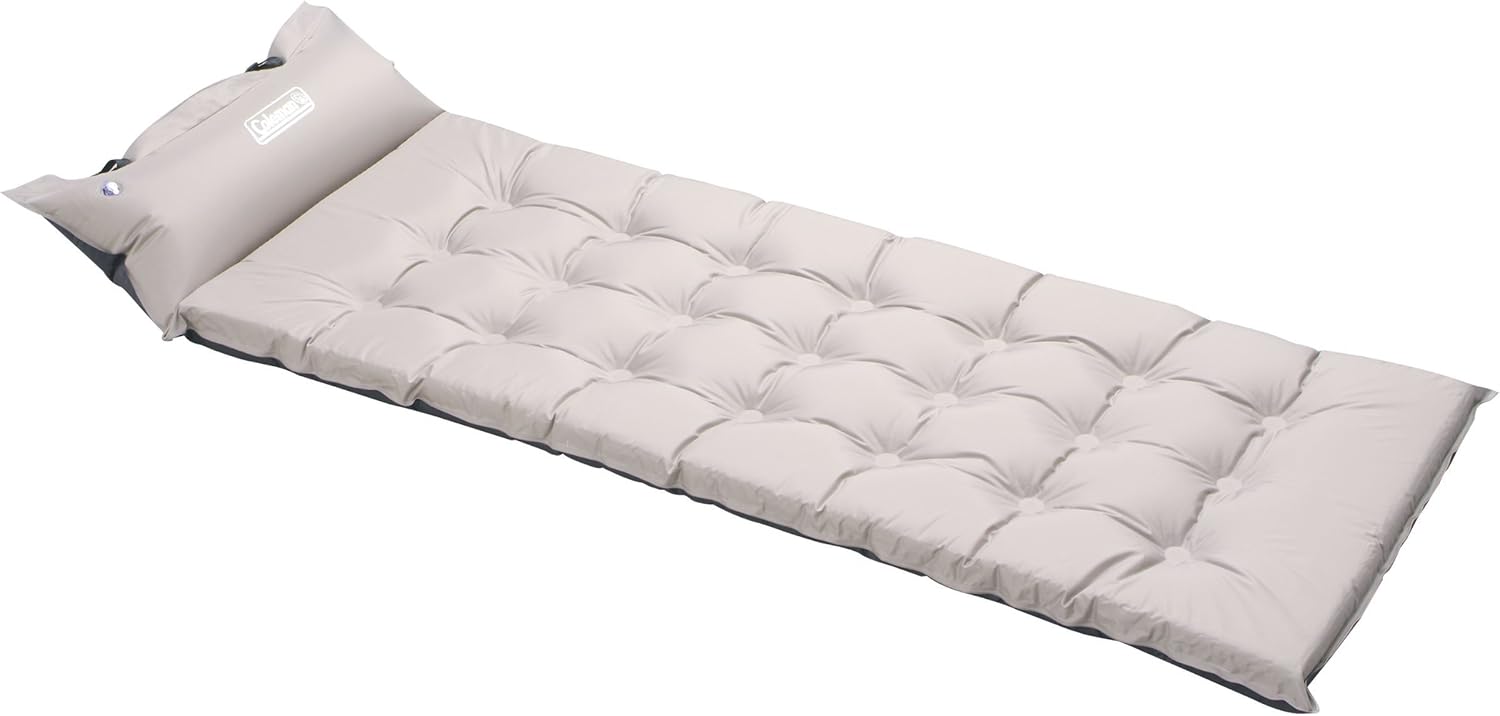 Amazon Com Coleman Self Inflating Camp Pad With Pillow Self