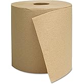 GEN 1825 Hardwound Towels, Brown, 1-Ply, Brown, 800ft (Case of 6)