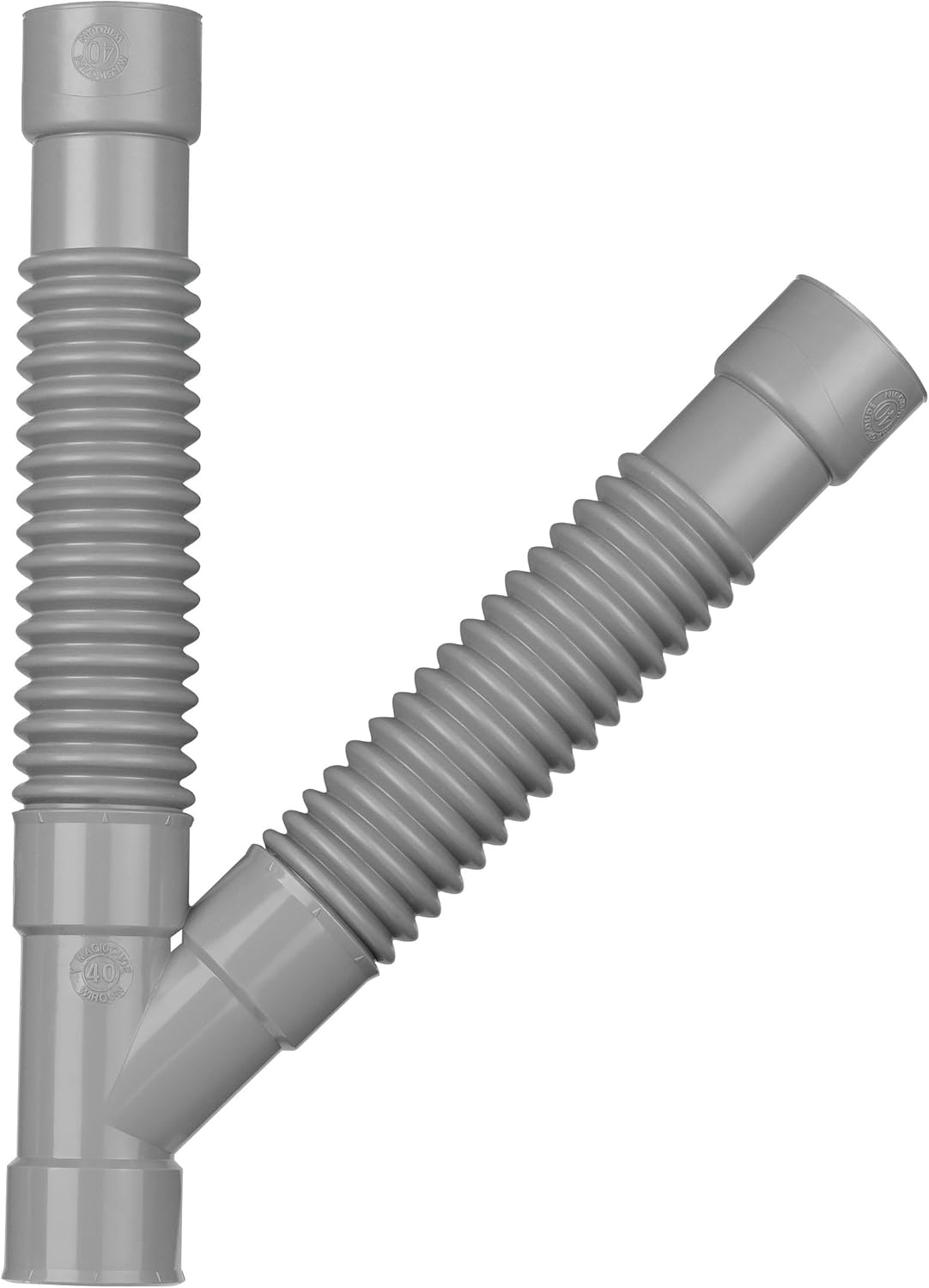 Wirquin Magicoude 79011001-On Y Plumbing Fitting Diameter 40 mm, Gray, ⌀40
