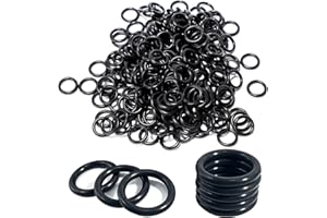 PIYIENR Wacky Rig Tool Wacky O-Rings for Wacky Rigging Soft Plastic Worms, Wacky Rigging Tool Fishing Bait Rigs, Wacky Worm Tool Silicone O Rings for Rubber Fishing Worms for Bass Fishing Wacky or Neko Rig