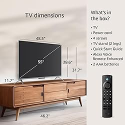 Amazon Fire TV 55" Omni QLED Series 4K UHD smart