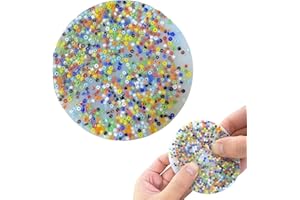 PLLCJB Skin Picking Fidget Toys, Silicone Picking Fidget Pad, Pick Pads Anxiety, Fidget Toys for Skin Pickers, Picky Party Pad, Sensory Toys for Adult to Relax Anxiety (Large)