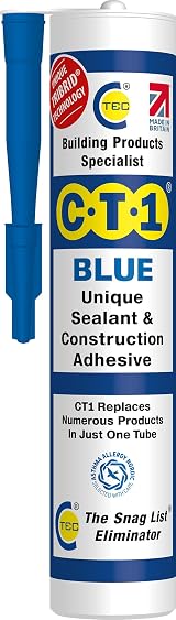 CT1 Blue TRIBRID Sealant & Adhesive 290ml Waterproof Anti Mould view 2