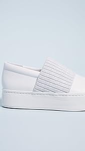 vince weadon leather platform sneakers