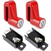 QWORK Motorcycle Bike Anti-Theft Wheel Disc Brake Lock, 2 Pack Safety Disc Wheel Lock with Keys, Keyed Differently Mountain Road Bike Padlock