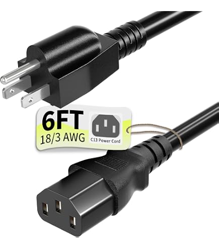 Amazon.com: Kircuit AC Power Cord for BenQ EL2870U 28 inch 4K