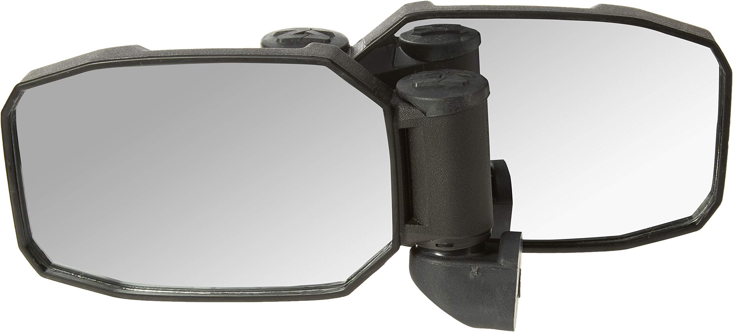 SEIZMIKStrike UTV Side View Mirror Set for Models with Polaris Pro-Fit and Can-Am Profiled ROPS | ABS | Fits select Polaris, Can Am, John Deere, Bobcat, Textron Models