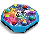 Electronic Table Reflex Game for Solo & 2-Player - Light-Up Memory Challenge Toy with 4 Fun Game Modes, Interactive Board Games, Gamer Gift for Kids 6 7 8 9 10 11 Year Old Boys & Girls