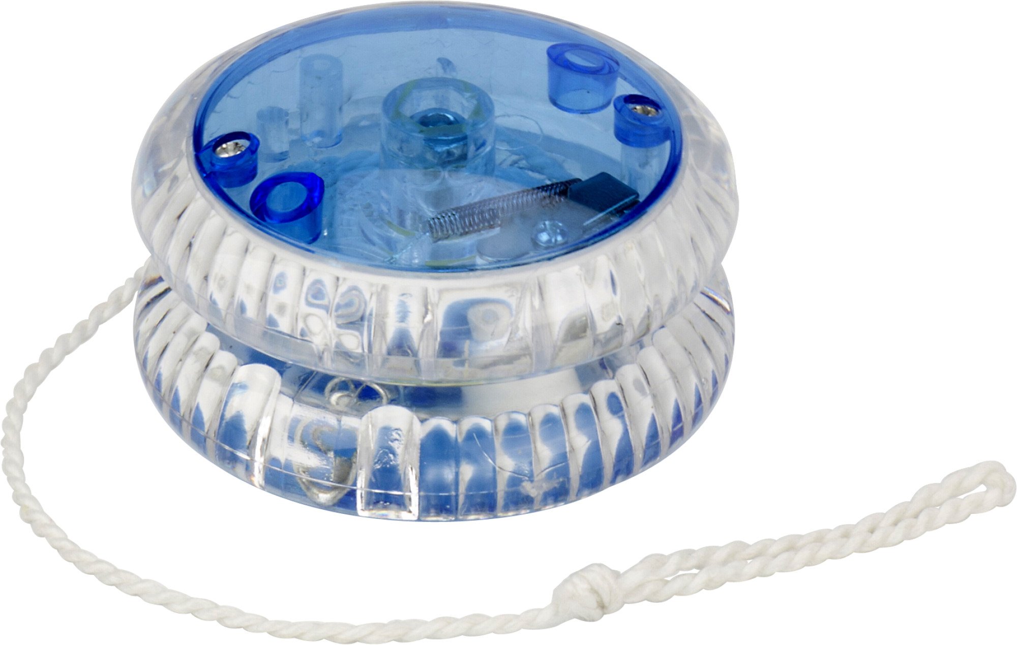 noTrash2003 Leucht JoJo - YoYo - Yo-Yo in blau mit Batterien Spielspass für Mädchen, Jungs und für Erwachsene von