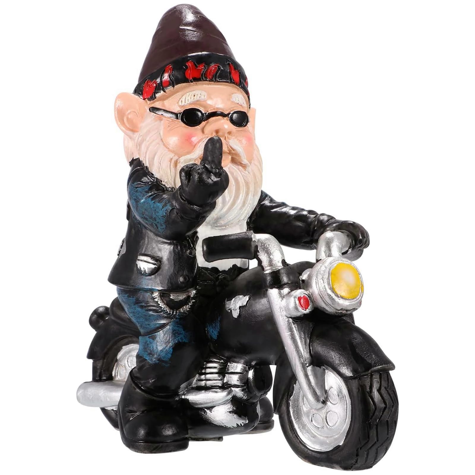 Garden Gnome Ornaments Funny Garden Ornaments Outdoor Goblin Art Decoration for Novelty Lawn Gnomes Outdoor or Indoor Garden Decorations Multicolour