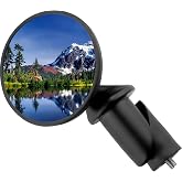 CATEYE BM-45 Bar End Mirror | Road, MTB and Gravel Bikes, Durable Aluminum with Scratch-Resistant Glass, Visibility and Safety for Cyclists