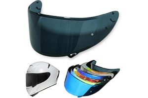 STABLENEINO Shoei RF1200 X14 Helmet Visor Replacement Shield, Anti-Fog Sun Shield Accessory Compatible with RF-1200, CWR-1, X14, Z7, X-Spirit