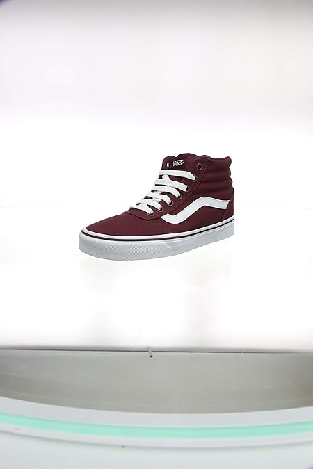 maroon vans high top
