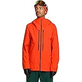 Volcom Men's Guide Gore-tex 3l Shell Jacket – 30k Waterproof, Recco® Rescue Tech, Zip Tech®