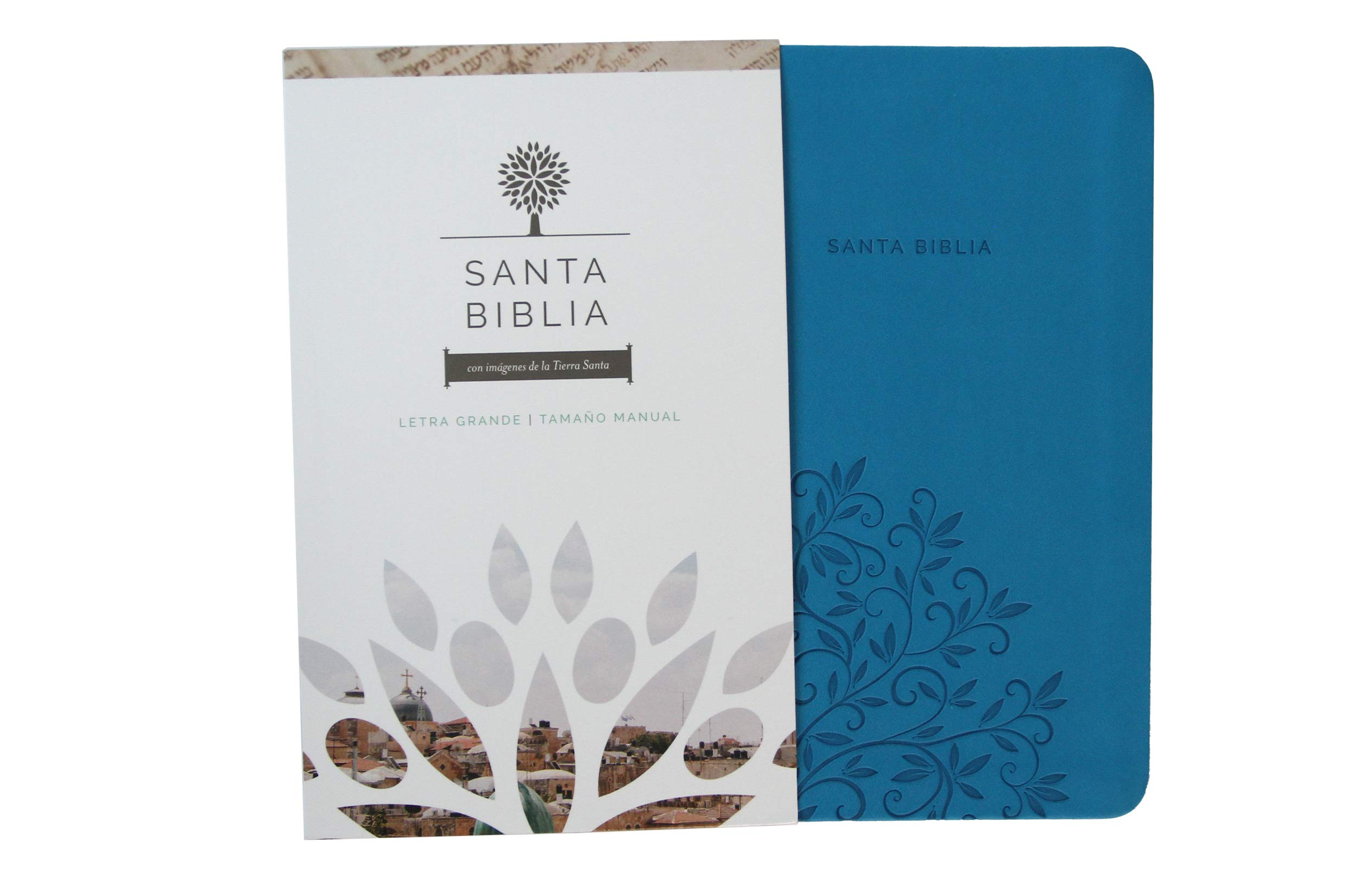 Biblia Reina Valera 1960 letra grande. Símil piel azul, tamaño manual / Spanish Holy Bible RVR 1960. Handy Size, Large Print, Blue Leathersoft (Spanish Edition) Biblia Reina Valera 1960 letra grande. Símil piel azul, tamaño manual / Spanish Holy Bible RVR 1960. Handy Size, Large Print, Blue Leathersoft (Spanish Edition) Paperback