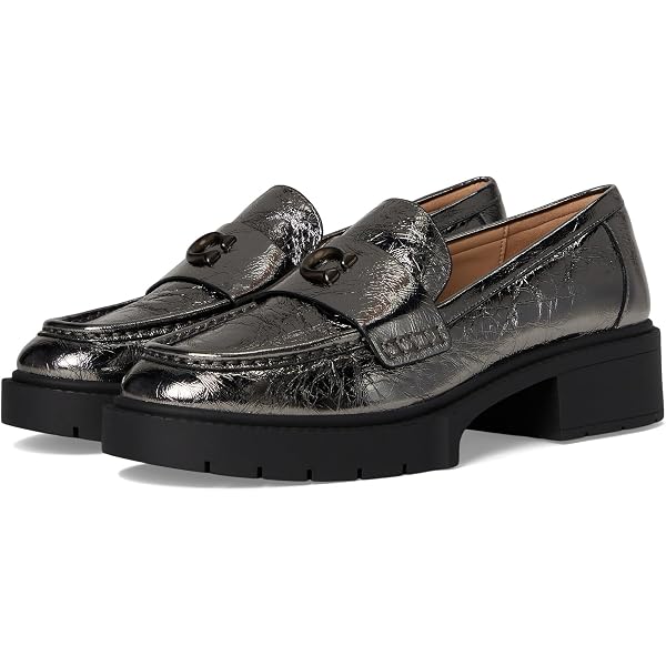 Amazon.com | COACH Leah Platform Loafer with Sketch Print  display picture 1