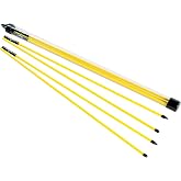 Callaway Alignment Stix, Golf Swing Trainer, Yellow, 48 Inches (Collapsible), Set of 2