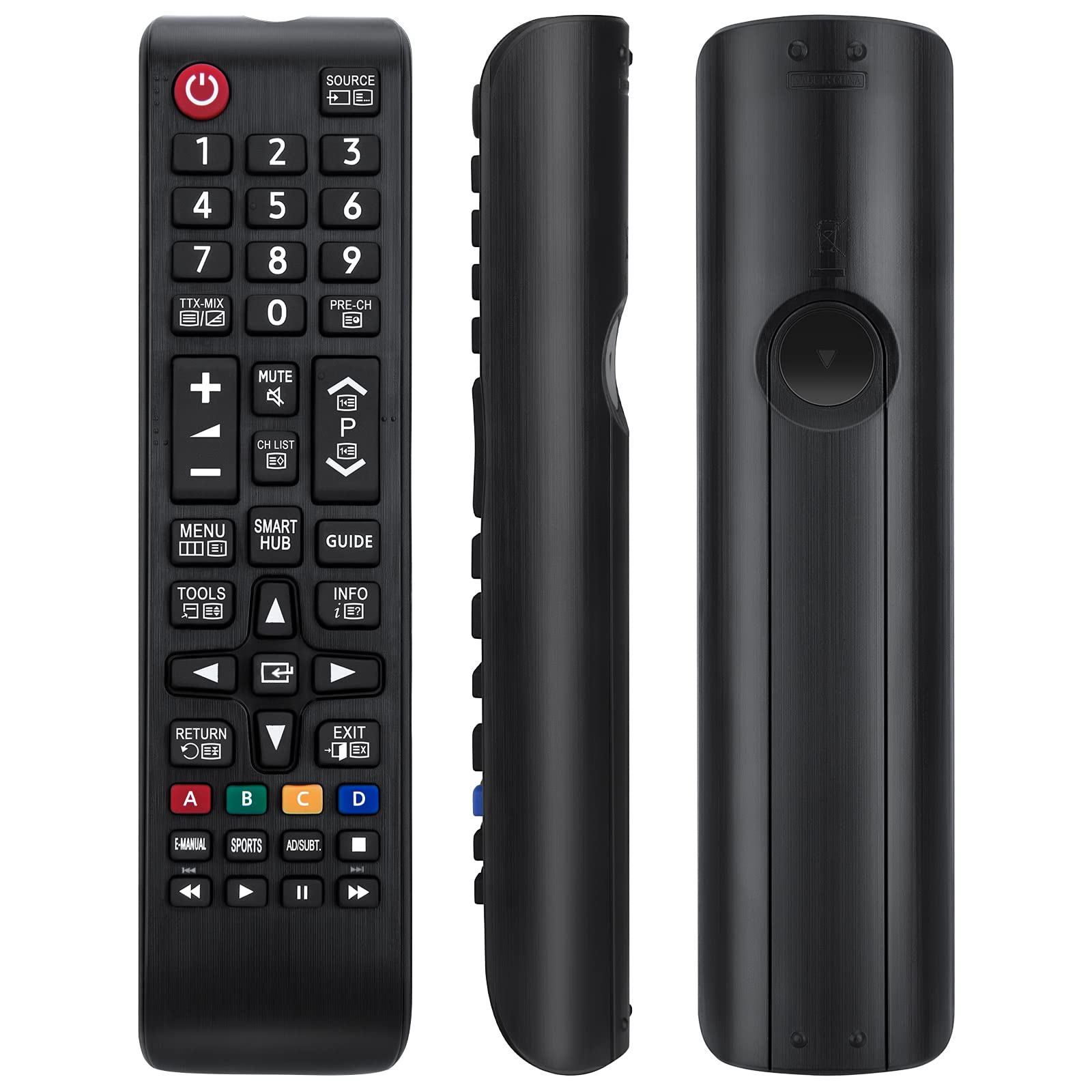 Replacement for Samsung TV Remote,Universal for Samsung Smart TV Remote Controls,with Teletext Button — image 1