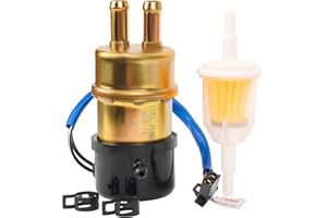 XULONG Electric Fuel Pump 12 V for Honda VT750C VT750CD VT750DC Shadow ACE 750 1998-2003 CBR600F VT1100C3 CR250R 16710-MBA-612 16710-MBA-611