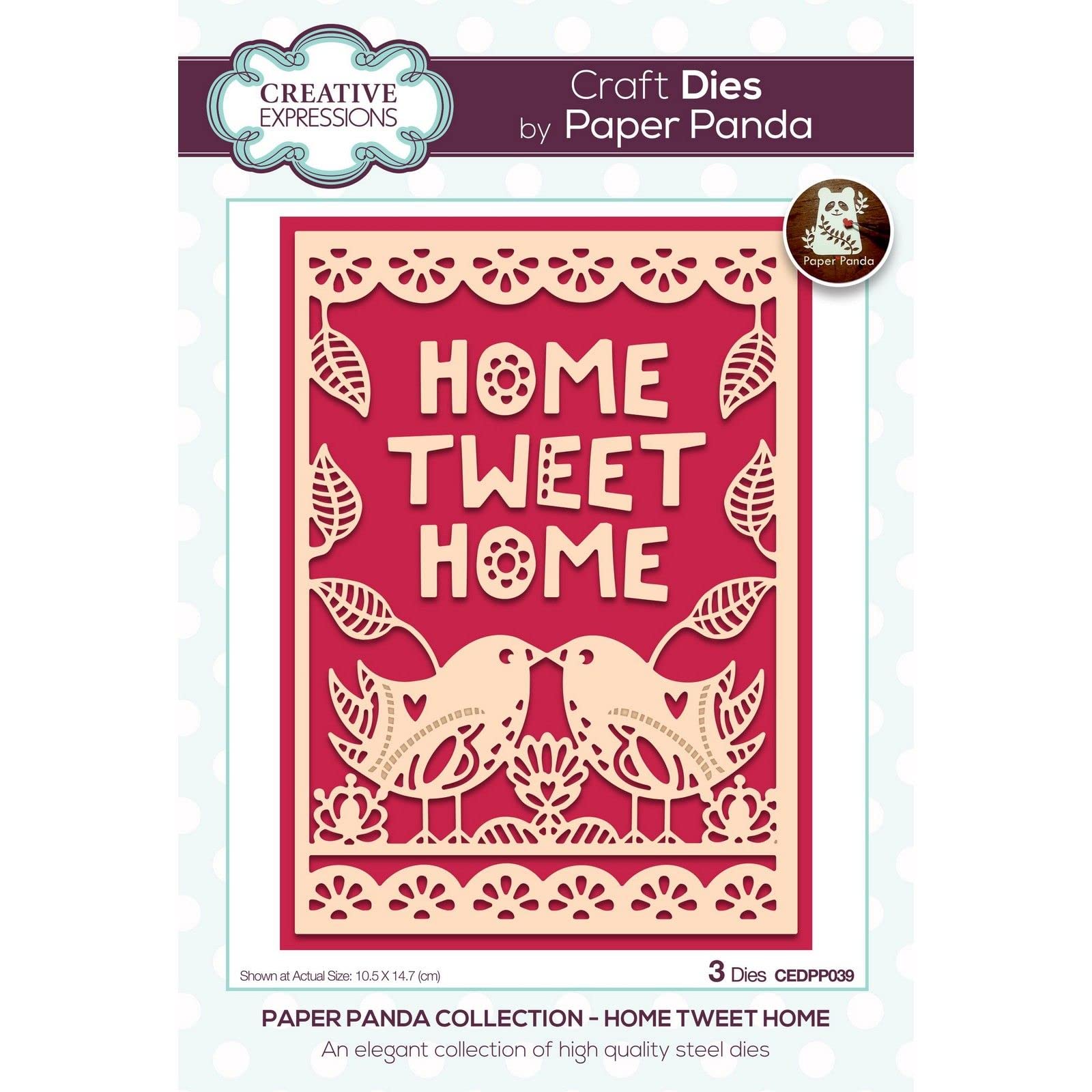 Paper Panda - Home Tweet Home - Craft Die