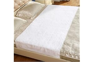 Washable Incontinence Bed Protector Pads - Reusable Waterproof Mattress Protector Pads with Tuckable Sides for Adult, Child, 