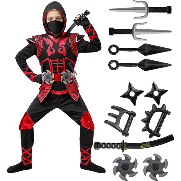 Amscan Kids Red Dragon Jumpsuit – Halloween Kostüm Mit Kapuze, Flügeln & Schwanz (Größe 3–4 Jahre)