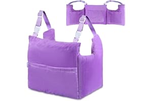 Suzile Mastectomy Pillow Post Surgery, Breast Pillow for After Breast Cancer Mastectomy Necessities, Surgery Recovery Gifts for Women(Lavender)