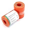 Emergency Splint - 36" Universal Aluminum Rolled Splint, Assorted Colors - Ideal for Sports, Home, First Aid, Pets (Orange, 10 Rolls)