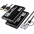 Carte De Capture USB 3.0 4K HDMI - Pour Streaming PS5/Switch/PC - 1080P 60FPS - Compatible OBS