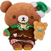 San-X Original Rilakkuma Holiday Cake Series Plush - 10" Chairoikoguma
