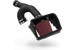 K&N Cold Air Intake System: High-Flow Air Filter, Increase Performance & Towing: Compatible with 2015-2025 FORD: F150, 63-2593