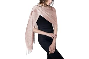 MissShorthair Women's Sparkle Shawls and Wraps for Party Dresses