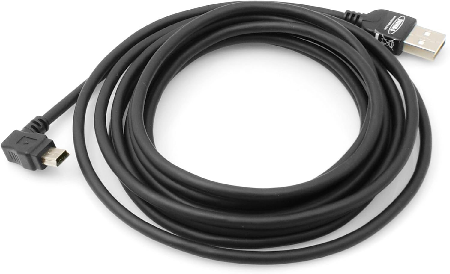 Cable Usb Micro Usb System-S Câble Micro USB Coudé à 90° Vers USB 2.0 Type A Cable Usb Coudé