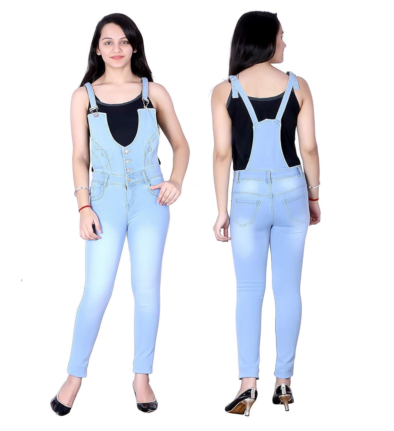 jumpsuit jeans girl