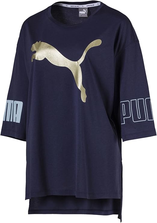PUMA Women's Modern Sport Logo Tee TShirt Amazon.co.uk Clothing