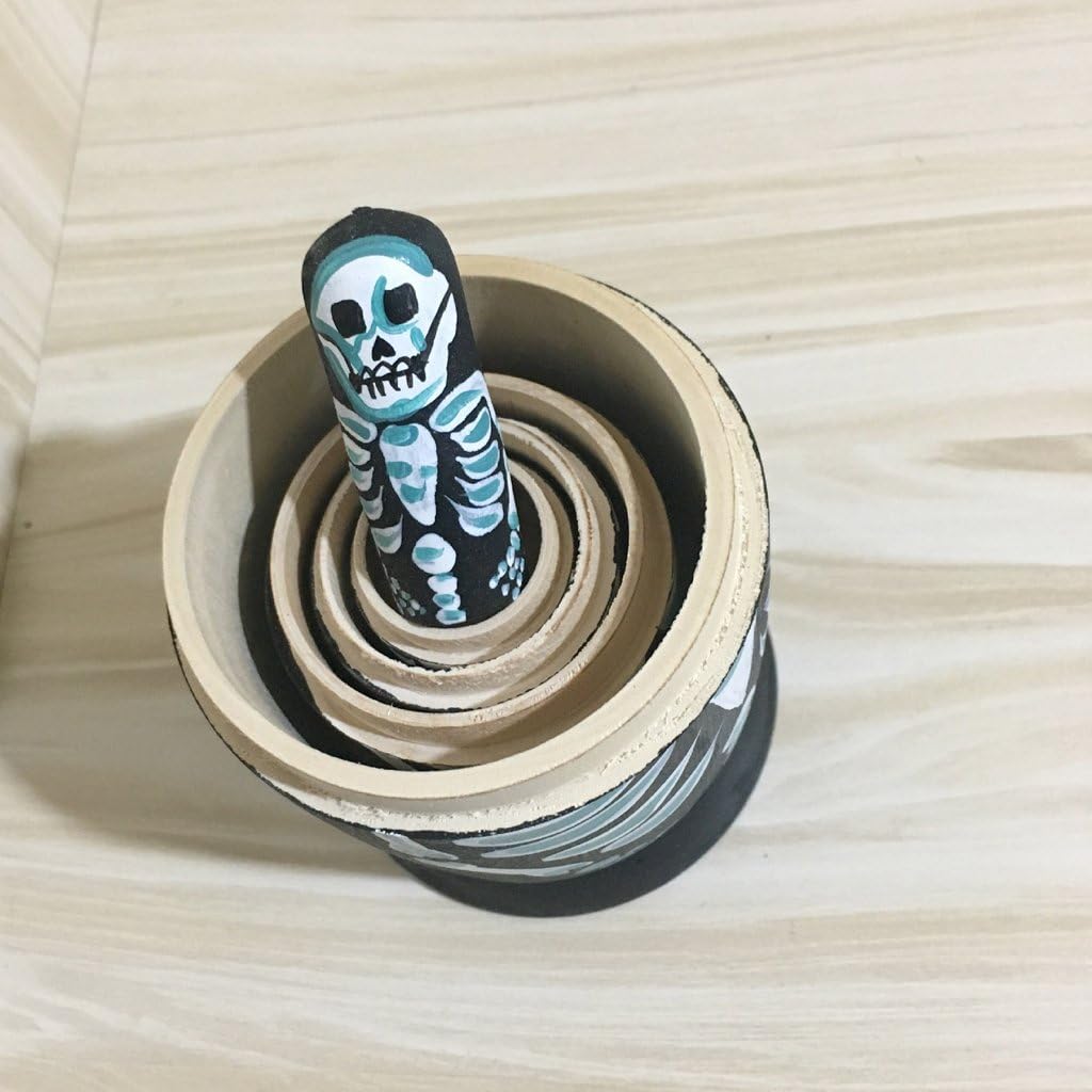 skeleton russian dolls
