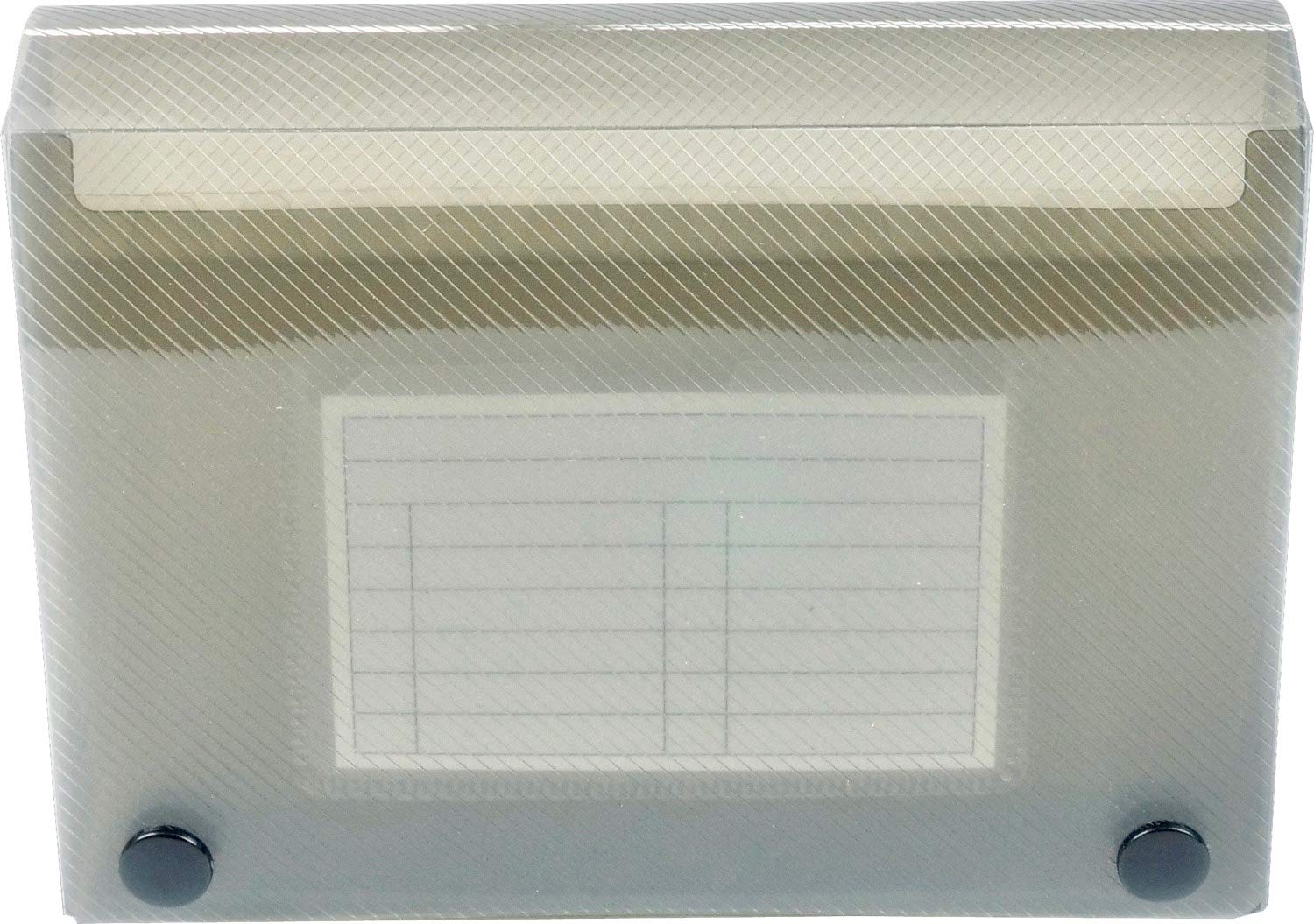 Esposti Record Card Holder - New Stronger Improved Construction - Student Revision Card Holder - 6 x 4 Inch - Smoke
