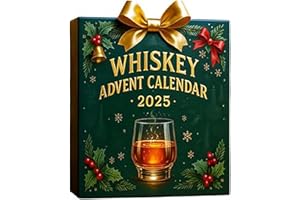 Whiskey Advent Calendar 2025, 2025 Whiskey Advent Calendar, 24 Days of Christmas A dvent C alendar Boxes, A Daily Tasting Jou