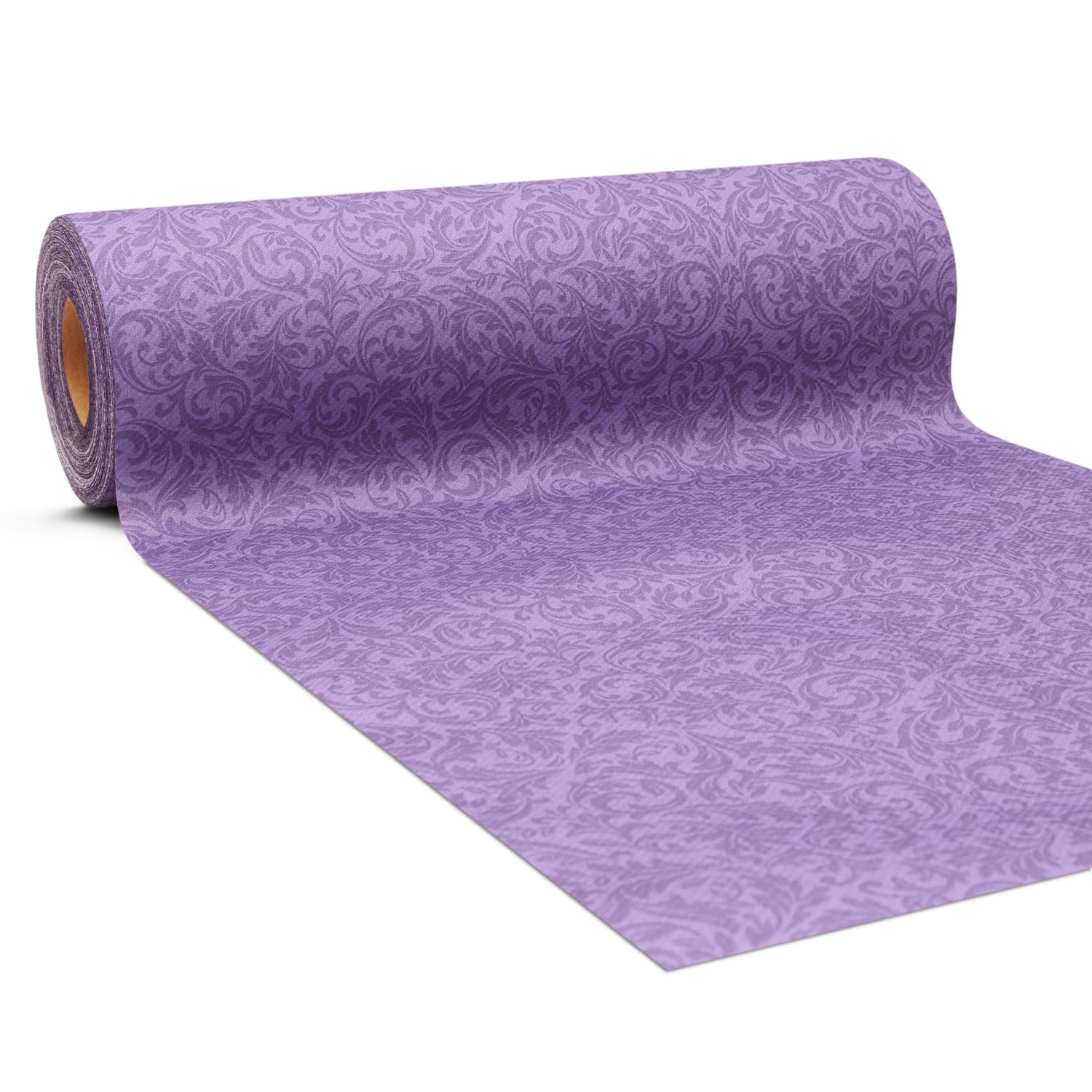 GRUBly Table Runner PURPLE | AIRLAID QUALITY | Purple Party Decoration For Wedding, Birthday, Celebrations, Company Event | Luxury Party Supplies | 30 cm x 20 meter