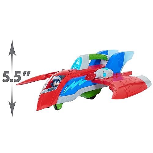 PJ Masks PJ Air Jet Playset Includes Catboy, Airplane and