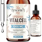 Liposomal Liquid Oxygen Drops, Oxygen &amp; Nutrient Complex, High Absorption | Oxygen Boost Supplement with Trace Minerals, Fulvic Acid, CoQ10, Glutathione, Energy, Antioxidant, Altitude Support, 2 fl oz