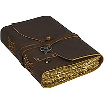 Amazon.com : Craftezo Vintage Leather Journal - Antique